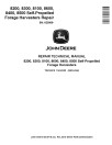 John Deere 8100, 8200, 8300, 8400, 8500 and 8600 Self-Propelled Forage Harvesters (SN. from 623000) Repair Manual (TM416319)