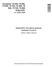 John Deere T5 400, T5 500, T5 600, T5 700, T6 500, T6 600, T6 700, T6 800 (SN: 145000-149999) Combines Diagnostic Manual (TM418419)