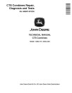 John Deere CTS Combines (SN: 068887-070230) Technical Manual (TM4521)