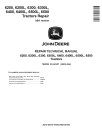 John Deere 6200, 6200L, 6300, 6300L, 6400, 6400L, 6500 and 6500L Tractors (North America) Repair Manual (TM4523)