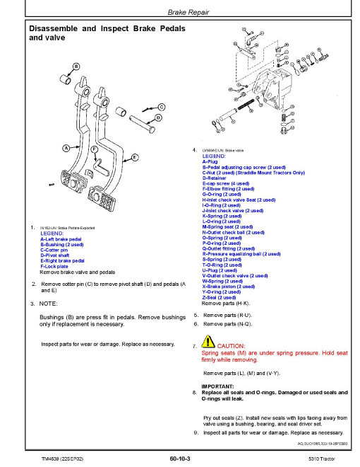 John Deere 5310 Tractors (Indian) Technical Manual (TM4639) John Deere 5310 Tractors (Indian) Technical Manual (TM4639)