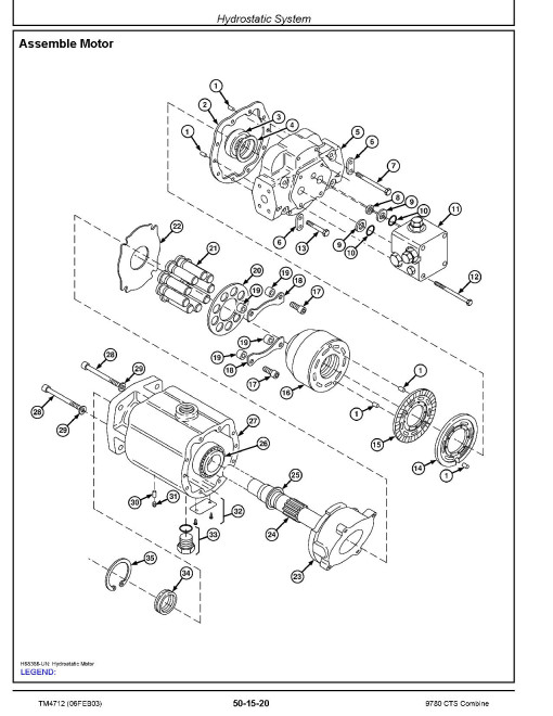 John Deere 9780 CTS (SN. from 072800) Combines (European Edition) Repair Manual (TM4712) John Deere 9780 CTS (SN. from 072800) Combines (European Edition) Repair Manual (TM4712)
