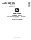 John Deere 722PF, 725PF, 730PF, 735PF and 740PF Cutting Platforms (European Edition) Technical Manual (TM5ZN54632)