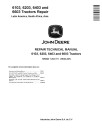 John Deere 6103, 6203, 6403 and 6603 Tractors (Latin America, South Africa, Asia) Repair Manual (TM6020)