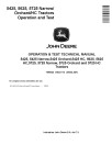 John Deere 5425 (Narrow, Orchard, HC), 5625 (HC), 5725 (Narrow, Orchard, HC) Tractors Operation and Test Manual (TM6033)