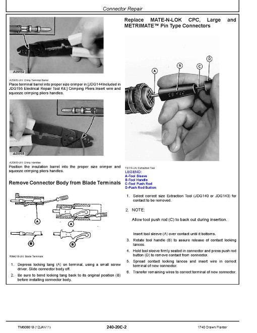 John Deere 1740 Drawn Planters (SN: 750101-) Technical Manual (TM606619) John Deere 1740 Drawn Planters (SN: 750101-) Technical Manual (TM606619)