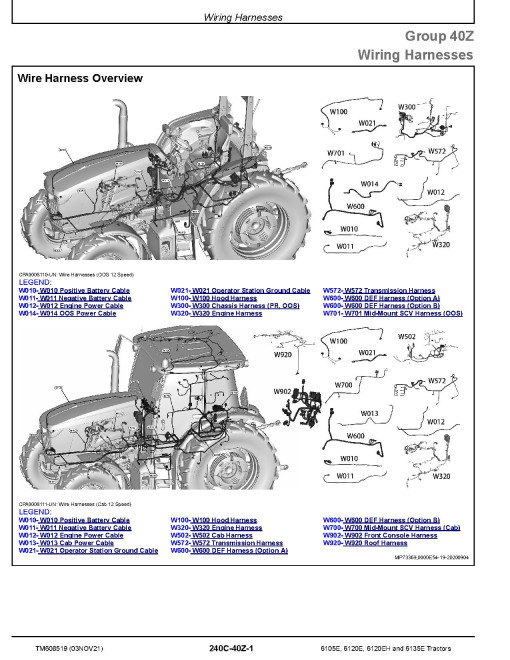 John Deere 6105E, 6120E, 6120EH and 6135E Final Tier IV Stage IV Tractors (from 10.2015) Diagnostic Manual (TM608519) John Deere 6105E, 6120E, 6120EH and 6135E Final Tier IV Stage IV Tractors (from 10.2015) Diagnostic Manual (TM608519)