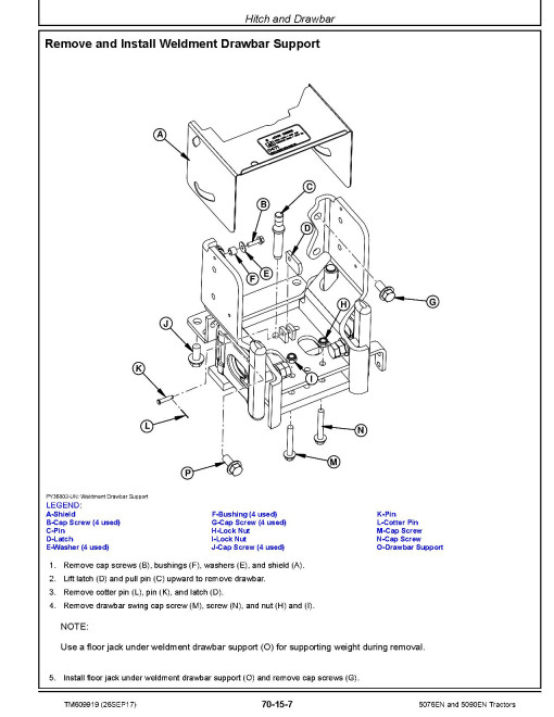 John Deere 5076EN and 5090EN Tractors Repair Manual (TM609919) John Deere 5076EN and 5090EN Tractors Repair Manual (TM609919)