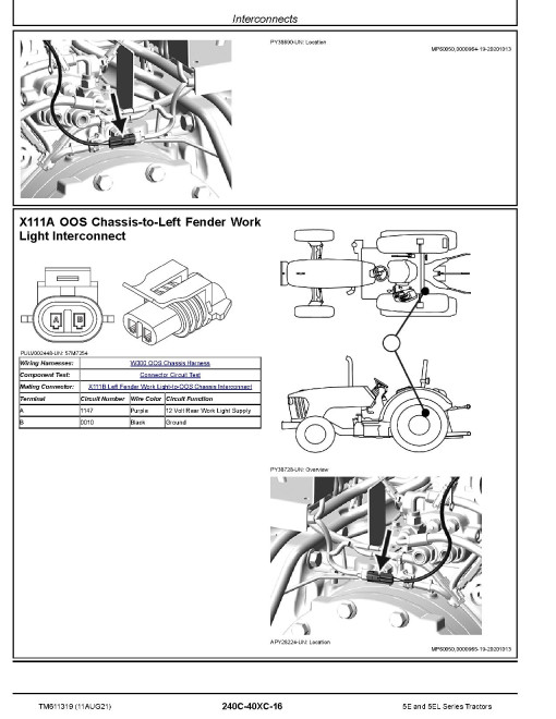 John Deere 5090E, 5090EL and 5100E (SN: 070000-) FT4 Tractors (North America) Diagnostic Manual (TM611319) John Deere 5090E, 5090EL and 5100E (SN: 070000-) FT4 Tractors (North America) Diagnostic Manual (TM611319)