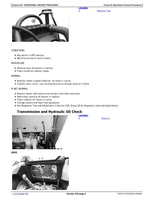 John Deere 5-750, 5-754, 5-800, 5-804, 5-850 and 5-854 China Tractors Technical Manual (TM700119) John Deere 5-750, 5-754, 5-800, 5-804, 5-850 and 5-854 China Tractors Technical Manual (TM700119)