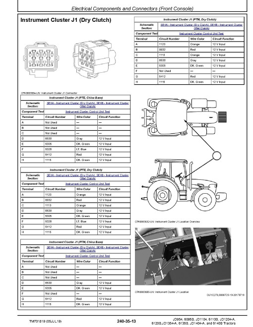 John Deere JD1104, JD1204-A, JD1354-A, JD1404-A, JD954 China Tractors, 6095B, 6110B, 6120B, 6135B, 6140B Tractors Diagnostic Manual (TM701819) John Deere JD1104, JD1204-A, JD1354-A, JD1404-A, JD954 China Tractors, 6095B, 6110B, 6120B, 6135B, 6140B Tractors Diagnostic Manual (TM701819)