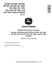 John Deere 5E-1000, 5E-1004, 5E-1100, 5E-1104, 5E-1200, 5E-1204, 5E-804, 5E-850, 5E-854, 5E-904 and 5E-954 China Tractors (from MY18) Repair Manual (TM703919)