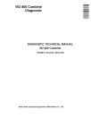 John Deere W2 400 Combines Diagnostic Manual (TM708919)