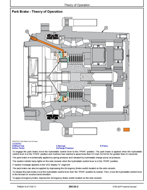 John Deere 4730 (SN. from 055000) Self-Propelled Sprayers (South America) Diagnostic Manual (TM802419) John Deere 4730 (SN. from 055000) Self-Propelled Sprayers (South America) Diagnostic Manual (TM802419)