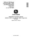 John Deere 3520 (SN. from 120701) and 3522 (SN. from 120701) Sugar Cane Harvesters (South America) Diagnostic Manual (TM802619)