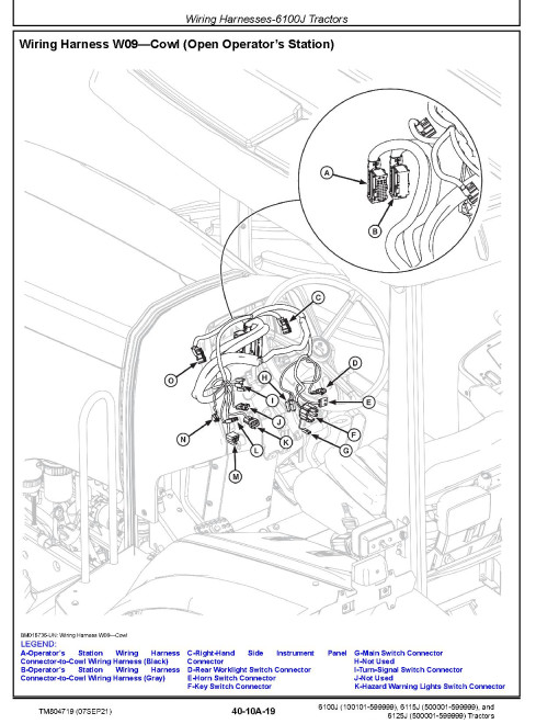 John Deere 6100J, 6115J and 6125J Tractors (SN: 100101-599999) Repair Manual (TM804719) John Deere 6100J, 6115J and 6125J Tractors (SN: 100101-599999) Repair Manual (TM804719)