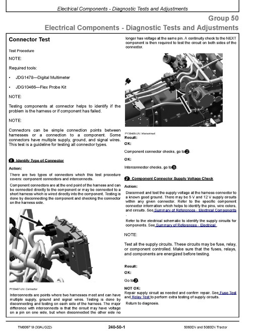 John Deere 5060EN and 5080EN Tractors (South America) Diagnostic Manual (TM806719) John Deere 5060EN and 5080EN Tractors (South America) Diagnostic Manual (TM806719)