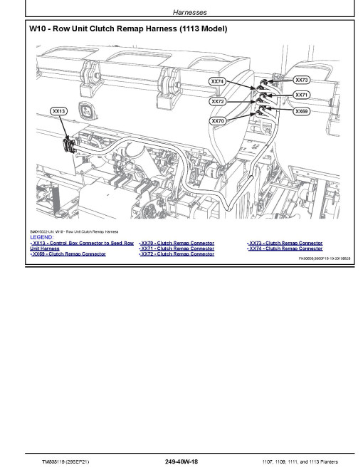 John Deere 1107, 1109, 1111 and 1113 Planters (SN. from 130100) Diagnostic Manual (TM808119) John Deere 1107, 1109, 1111 and 1113 Planters (SN. from 130100) Diagnostic Manual (TM808119)