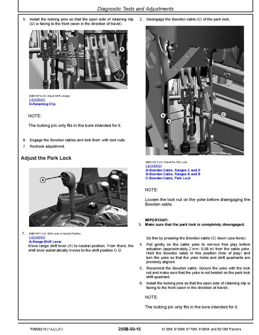 John Deere 6135M, 6150M, 6170M, 6190M and 6210M Tractors (South America) Diagnostic Manual (TM808219) John Deere 6135M, 6150M, 6170M, 6190M and 6210M Tractors (South America) Diagnostic Manual (TM808219)