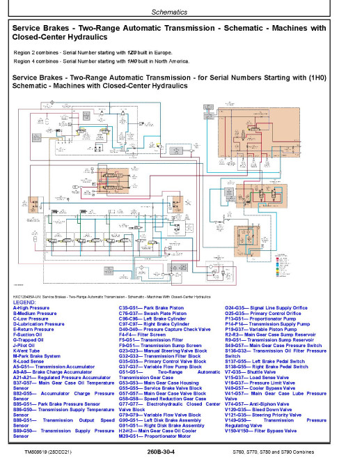 John Deere S760, S770, S780 and S790 Combines (South America, SN. from 140100) Diagnostic Manual (TM808619) John Deere S760, S770, S780 and S790 Combines (South America, SN. from 140100) Diagnostic Manual (TM808619)