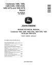 John Deere 1450, 1450 CWS, 1450 WTS, 1550, 1550 CWS CIS and 1550 WTS Combines (SN. from 054551) Repair Manual (TM8121)