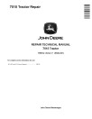 John Deere 7515 Tractors Repair Manual (TM8132)