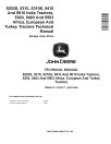 John Deere 5203S, 5303, 5310, 5310S, 5403, 5410, 5503 and 5610 Tractors (Europe, Asia, Africa) Technical Manual (TM900119)