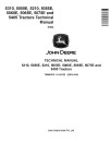 John Deere 5050E, 5055E, 5060E, 5065E, 5075E, 5210, 5310 and 5405 Tractors (Indian) Technical Manual (TM900619)