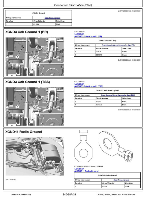 John Deere 5045E, 5055E, 5065E and 5075E FT4 Tractors (North America, MY14-17) Diagnostic Manual (TM901619) John Deere 5045E, 5055E, 5065E and 5075E FT4 Tractors (North America, MY14-17) Diagnostic Manual (TM901619)
