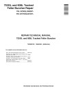 John Deere 753GL and TimberJack 608L Tracked Feller Bunchers Repair Manual (TMF387451)
