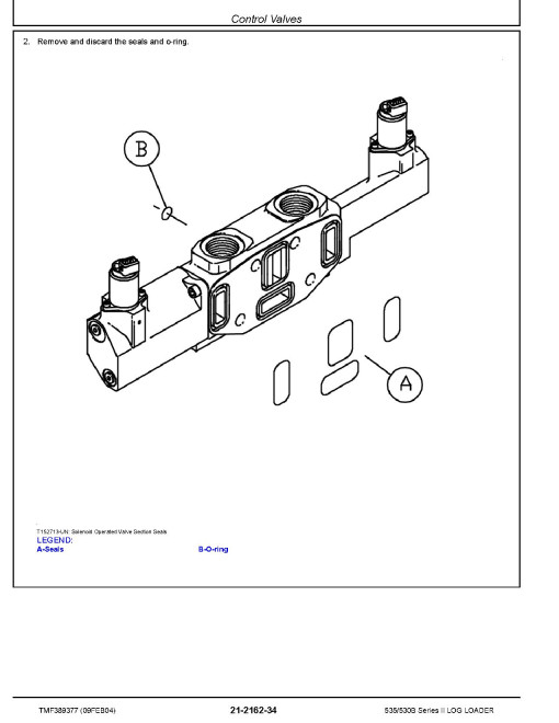 John Deere 535 (SN: 017086-) and TimberJack 530B (SN: 017081-) Knuckleboom Trailer Mount Log Loaders Repair Manual (TMF389377) John Deere 535 (SN: 017086-) and TimberJack 530B (SN: 017081-) Knuckleboom Trailer Mount Log Loaders Repair Manual (TMF389377)