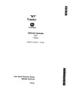 John Deere M and MT Tractors set of Service Manuals (SM2002)