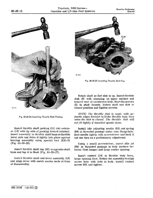 John Deere 3010, 3020 Hi-Crop, Orchard, Row-Crop, Standard and Utility Tractors Service Manual (sm2038) John Deere 3010, 3020 Hi-Crop, Orchard, Row-Crop, Standard and Utility Tractors Service Manual (sm2038)