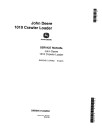 John Deere 1010 Crawler Loaders Service Manual (SM2046)