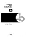 John Deere JD450 Crawler Tractors and JD450 Crawler Loaders Service Manual (SM2064)