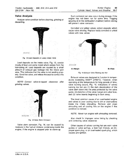 John Deere 300 , 312, 314 and 316 Hydrostatic Lawn Tractors Service Manual (SM2104) John Deere 300 , 312, 314 and 316 Hydrostatic Lawn Tractors Service Manual (SM2104)