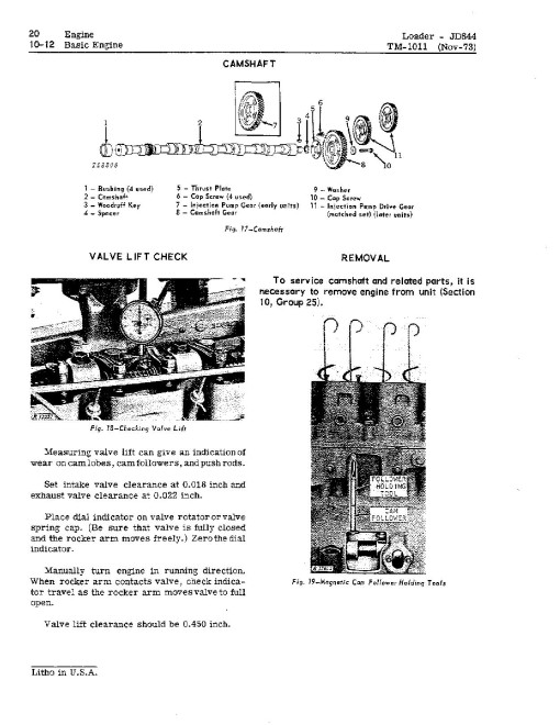 John Deere 644 and 644A Wheel Loaders Technical Manual (TM1011) John Deere 644 and 644A Wheel Loaders Technical Manual (TM1011)