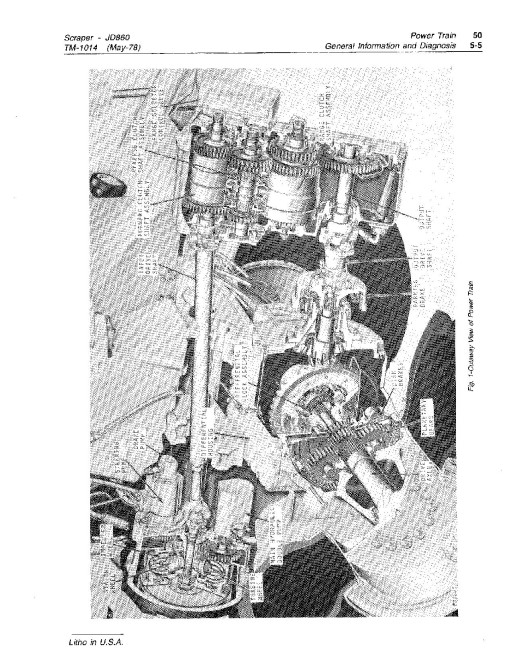 John Deere 860 and 860A Elevating Scrapers Technical Manual (TM1014) John Deere 860 and 860A Elevating Scrapers Technical Manual (TM1014)