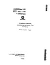 John Deere 6600, 7700 and Side Hill 6600 Combines Technical Manual (TM1021)