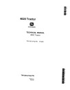 John Deere 4620 Tractors Technical Manual (tm1030)