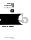 John Deere 350B Crawler Tractors and 350B Crawler Loaders Technical Manual (tm1032)