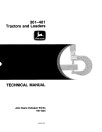 John Deere 301 and 401 Tractor Loaders Technical Manual (TM1034)