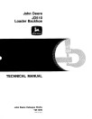 John Deere 510 and JD510 Backhoe Loaders Technical Manual (TM1039)
