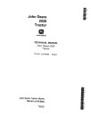 John Deere 2030 Utility Tractors Technical Manual (tm1051)