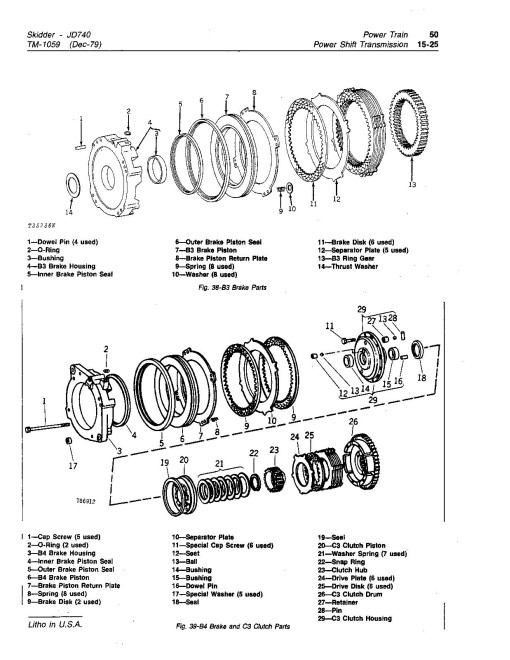 John Deere 740 Skidders Technical Manual (TM1059) John Deere 740 Skidders Technical Manual (TM1059)