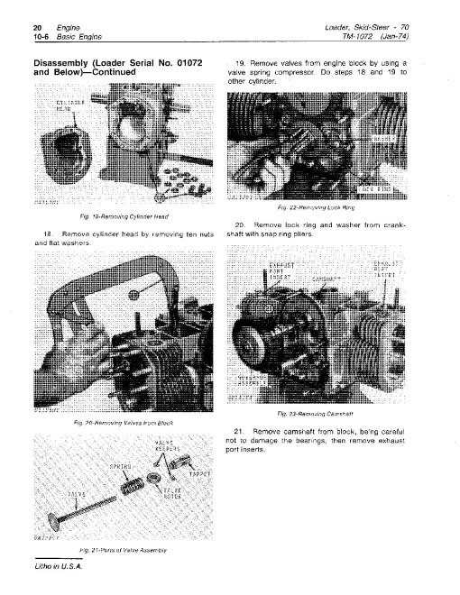 John Deere 70 Skid Steer Loaders Technical Manual (TM1072) John Deere 70 Skid Steer Loaders Technical Manual (TM1072)