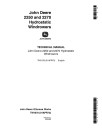 John Deere 2250 and 2270 Self-Propelled Windrowers Technical Manual (TM1078)