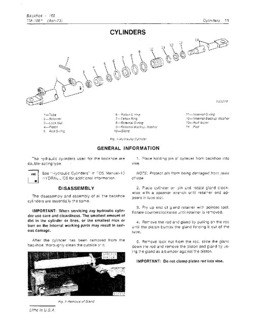 John Deere 165 Backhoe Technical Manual (TM1081) John Deere 165 Backhoe Technical Manual (TM1081)