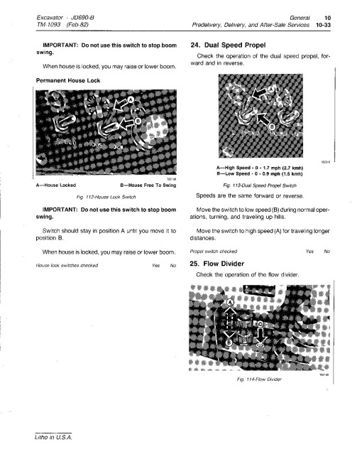 John Deere 690B Crawler Excavators Technical Manual (TM1093) John Deere 690B Crawler Excavators Technical Manual (TM1093)