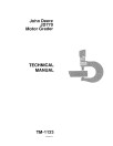 John Deere JD770 Motor Graders Technical Manual (TM1123)